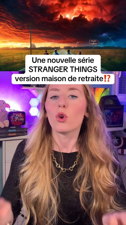 Une nouvelle série Stranger Things version maison de retraite⁉️