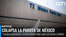 Caos en el AICM por obras: retrasos, fugas y fallas en terminales
