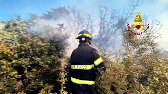 Vasto incendio a Viddalba, in fiamme ettari di macchia mediterranea - Ecco il video dei vigili del fuoco
