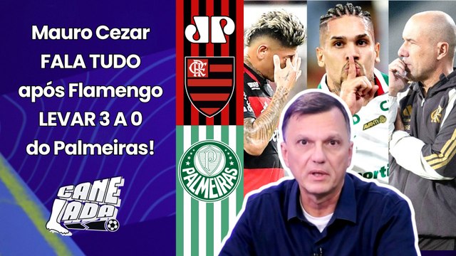 MAURO CEZAR: Essa DERROTA do FLAMENGO pro PALMEIRAS ME DEIXOU BEM CLARO que...
