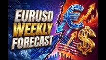 EURUSD Weekly Forecast | Institutional Analysis & Smart Money Concepts (SMC) 📉