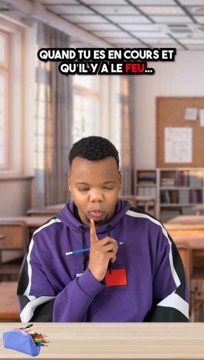 Quand il y a le feu en cours 🤣🔥
