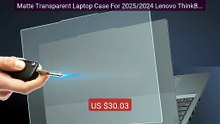 Matte Transparent Laptop Case For 2025/2024 Lenovo ThinkBook 14+ L... -- Best Deal 2026 | Shop Now!