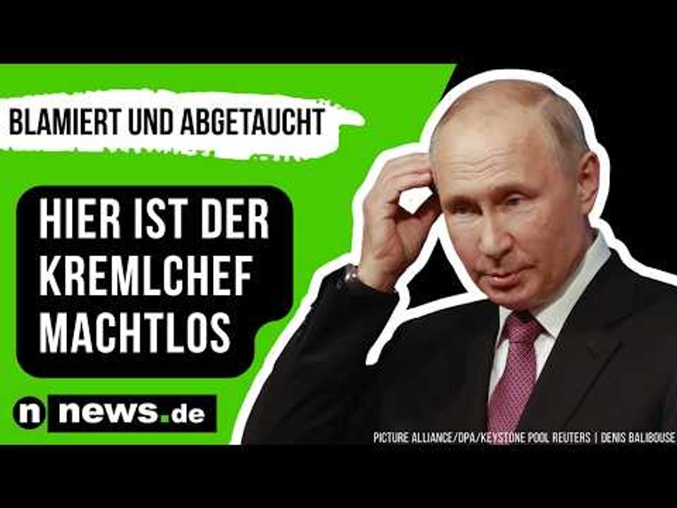 Wladimir Putin: Blamiert, bloßgestellt, abgetaucht - hier ist der Kremlchef machtlos