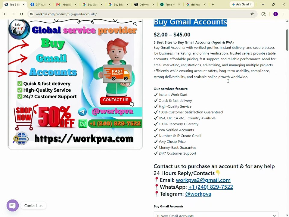 Top 4.4 Sites To Buy Edu Emails Accounts in 2026