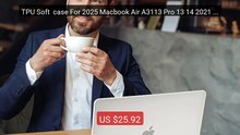 TPU Soft  case For 2025 Macbook Air A3113 Pro 13 14 2021 A2442 Ful... -- Best Deal 2026 | Shop Now!