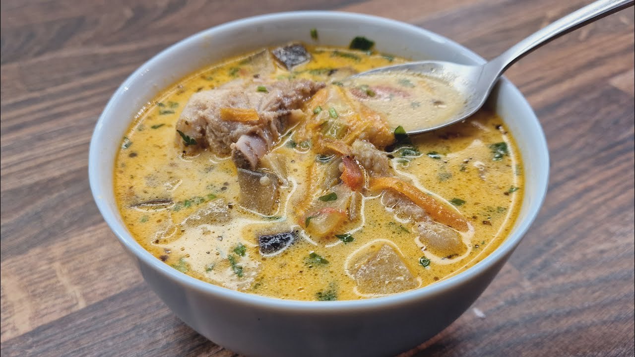 Auberginensuppe mit Rippchen: Dieses Rezept übertrifft alles, was du kennst!