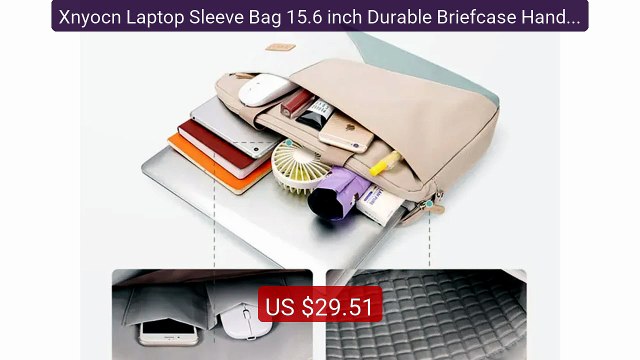 Xnyocn Laptop Sleeve Bag 15.6 inch Durable Briefcase Handle Bag Not... Top Rated 2026 | Buy Now!
