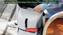 Xiaomi Mijia Rolled-edge Camp Casual Package 23L Big Capacity ... -- Best Buy 2026 | Great Quality!