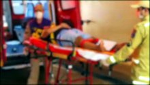 Adolescente fica ferido após queda de bicicleta na Rua Ângelo Godoi