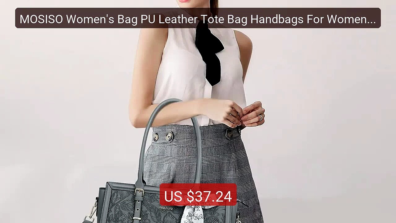 MOSISO Women's Bag PU Leather Tote Bag Handbags For Women L... -- Top Pick 2026 | Unbeatable Price!