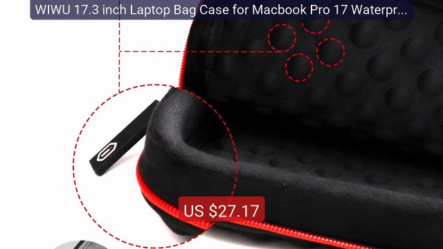 WIWU 17.3 inch Laptop Bag Case for Macbook Pro 17 Waterproof ... Amazing Value 2026 | Must Have!