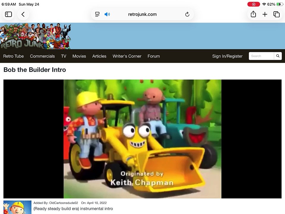 Bob The Builder (Ready, Steady, Build!) Intro