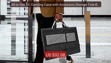 All-in-One PC Carrying Case with Accessory Storage Tote Bag Du... -- Hot Deal 2026 | Limited Offer!