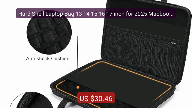 Hard Shell Laptop Bag 13 14 15 16 17 inch for 2025 Macbook Air Pro... Best Deal 2026 | Shop Now!