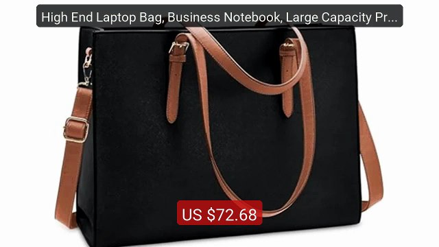 High End Laptop Bag, Business Notebook, Large Capacity Profes... Amazing Value 2026 | Must Have!