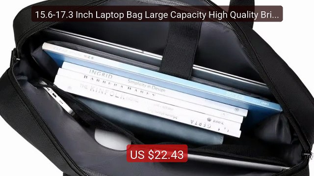 15.6-17.3 Inch Laptop Bag Large Capacity High Quality Briefcas... Best Buy 2026 | Great Quality!