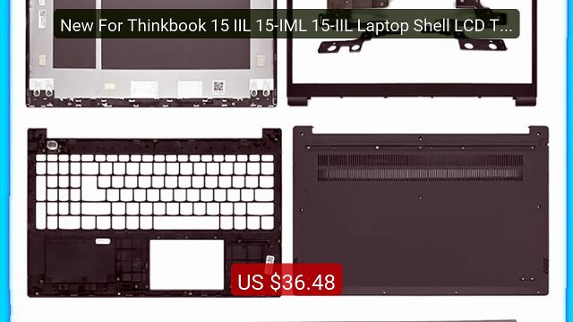 New For Thinkbook 15 IIL 15-IML 15-IIL Laptop Shell LCD Top Cover/B... Top Rated 2026 | Buy Now!