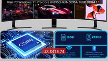 Mini PC Windows 11 Pro Core i9-8950HK/N5095A 16GB DDR4 1/2TB SSD P... -- Best Deal 2026 | Shop Now!