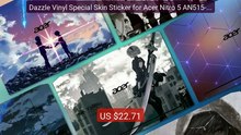 Dazzle Vinyl Special Skin Sticker for Acer Nitro 5 AN515-44... -- Top Pick 2026 | Unbeatable Price!