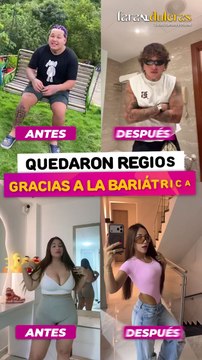 Famosos que quedaron regios gracias a la bariátrica