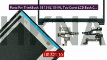 Parts For ThinkBook 15 15-IIL 15-IML Top Cover LCD Back Cover ... -- Best Buy 2026 | Great Quality!