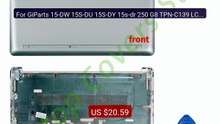 For GiParts 15-DW 15S-DU 15S-DY 15s-dr 250 G8 TPN-C139 LCD Bac... -- Hot Deal 2026 | Limited Offer!