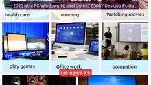 2025 Mini PC Windows 10 Intel Core i7 8500Y Desktop Pc Gaming ... -- Hot Deal 2026 | Limited Offer!