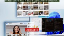 Portable Mini PC  Core i9 8950HK Gaming Mini PC Windows 11 Pro 16GB... -- Top Rated 2026 | Buy Now!