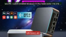 Mini PC  Core i9 8950HK Windows 11 Pro 16GB DDR4 1TB 2TB M.... -- Top Pick 2026 | Unbeatable Price!