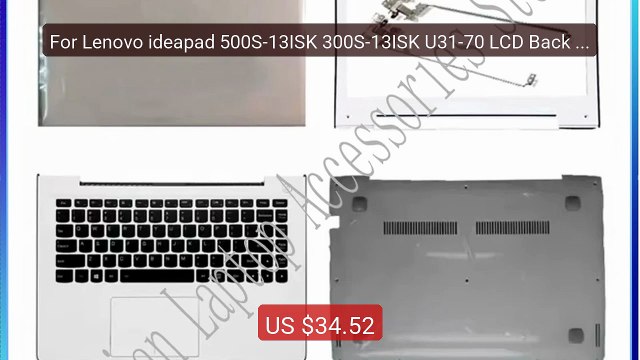 For Lenovo ideapad 500S-13ISK 300S-13ISK U31-70 LCD Back Cover/LCD ... Top Rated 2026 | Buy Now!