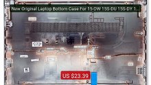 New Original Laptop Bottom Case For 15-DW 15S-DU 15S-DY 15S-DR... -- Best Buy 2026 | Great Quality!