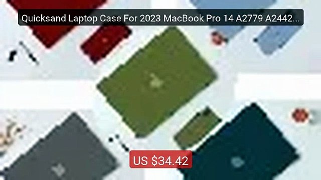 Quicksand Laptop Case For 2023 MacBook Pro 14 A2779 A2442 M2 L... Hot Deal 2026 | Limited Offer!