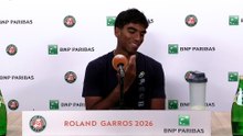 Roland-Garros 2026 - Nishesh Basavareddy : "Je n'en reviens toujours pas d'avoir battu Taylor Fritz"