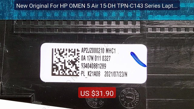 New Original For HP OMEN 5 Air 15-DH TPN-C143 Series Laptop LCD Fr... Best Deal 2026 | Shop Now!