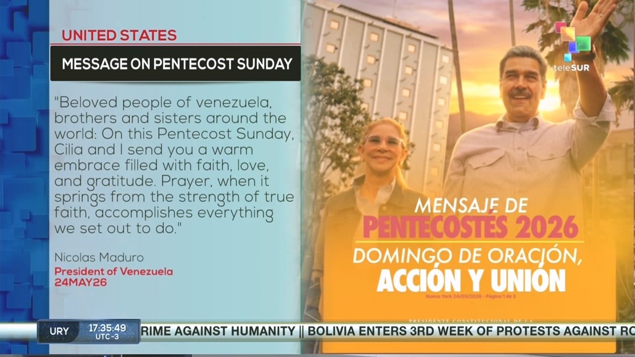 Message on Pentecost Sunday