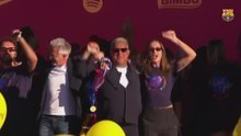 La celebración de Laporta junto a Alexia que se ha hecho viral: la imagen es tremenda