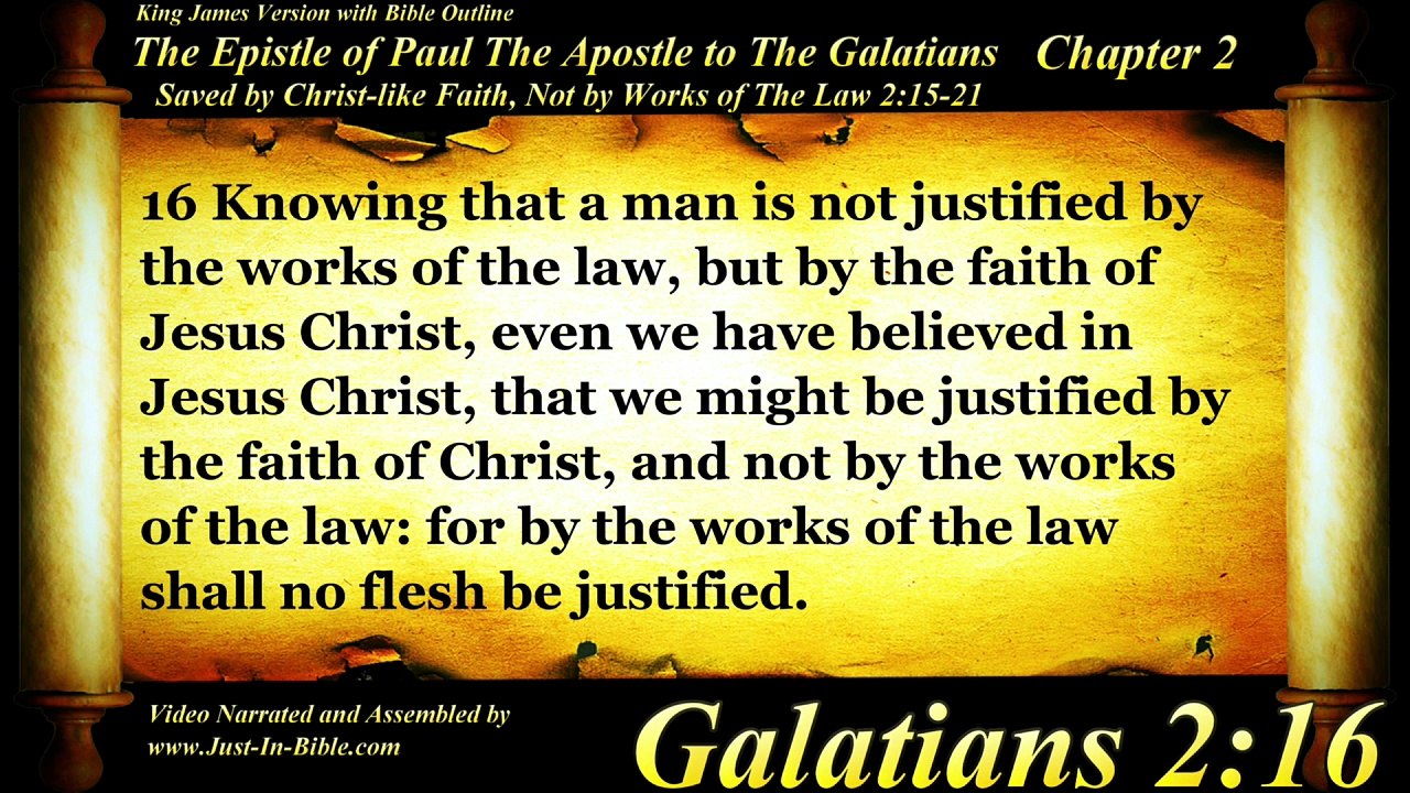 Galatians Complete | Bible Book 48 | The Holy Bible | KJV HD Audio Video Read Along