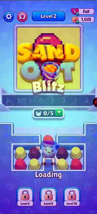 Sand Out Blitz Level 1-5