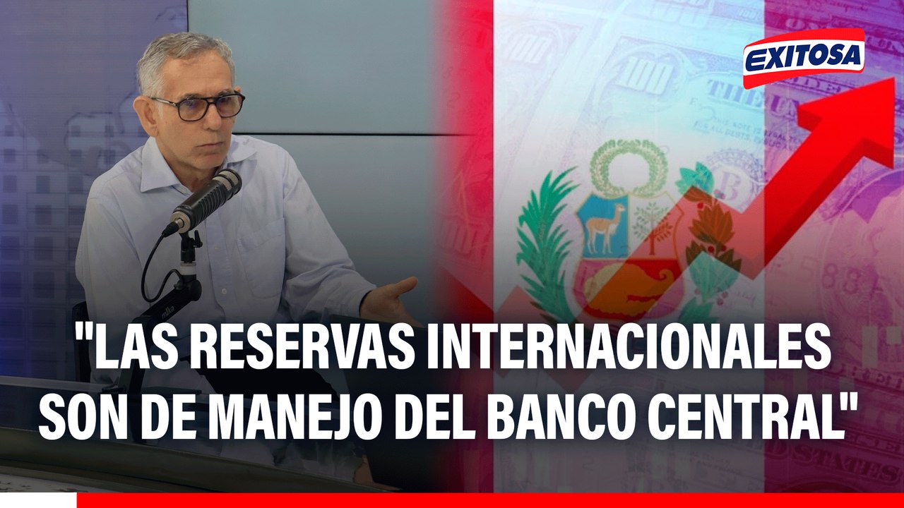 Pedro Francke: "Las reservas internacionales son de manejo del Banco Central"