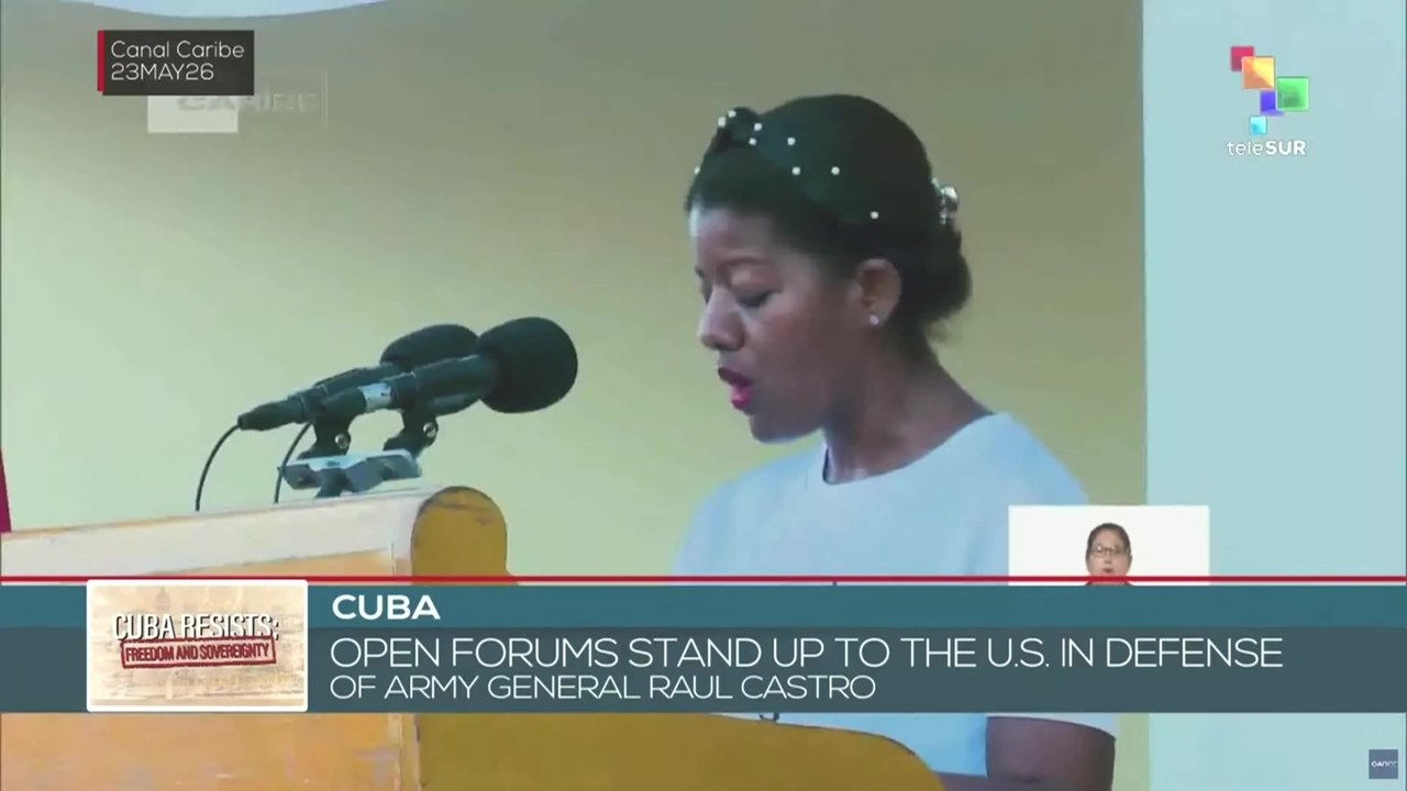 Cuba | Open forums stand up to the US in defense of Army General Raul Castro