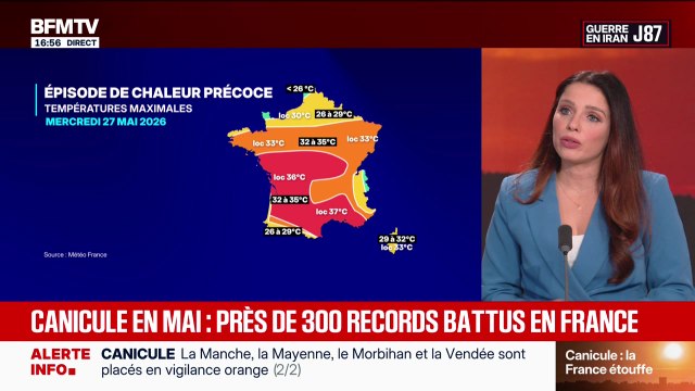Marschall Truchot : Canicule, il fait 37 degrés en France un 25 mai - 25/05