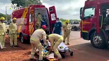"Capacete evitou algo mais grave", diz subtenente sobre queda de trabalhador em obra de Cascavel