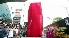 Samantha Cutout Grand Launch @ Prasads Imax