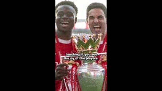 Arteta and Arsenal finally have hands on Premier League trophy