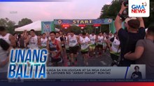 Pangangalaga sa kalusugan at sa mga dagat ng Pilipinas, layunin ng "Akbay Dagat" Run ng AFPMBAI | Unang Balita