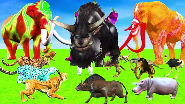 Prehistoric Animals vs Dinosaurs Animals Size Animal Epic Battle Animal Revolt Battle Simulator thumnail
