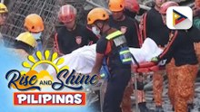 Dalawang bangkay, natagpuan ng BFP sa gumuhong gusali sa Angeles City, Pampanga