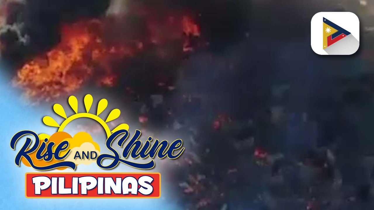 Ilang pamilya, apektado ng sunog na sumiklab sa Binondo, Maynila | ulat ni Sheila Natividad