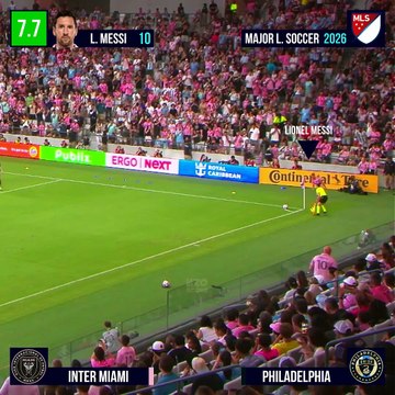 AVALIANDO LIONEL MESSI VS PHILADELPHIA - MLS 2026 #messi #intermiami #nzoscore